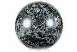 Polished, Indigo Gabbro Sphere - Madagascar #289851-1